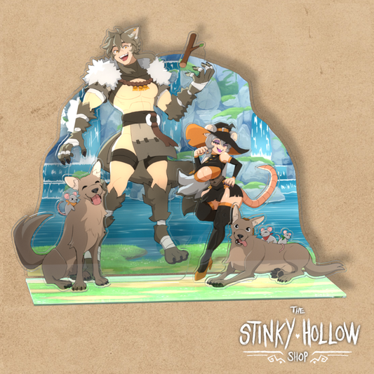 Stinky Hollow Standee